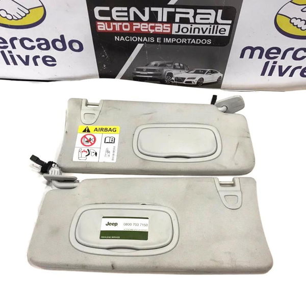 Par Quebra Para Sol Jeep Compass Diesel 2017 2018 Detalhe 