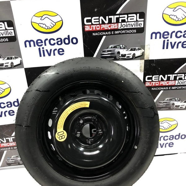 Estepe Roda Pneu T165/80 D17 Jeep Compass Diesel 2018 2019