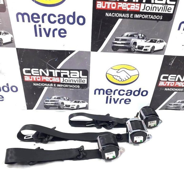 Kit 3 Cinto Segurança Traseiro Discovery 4 Hse 3.0 2014 2015