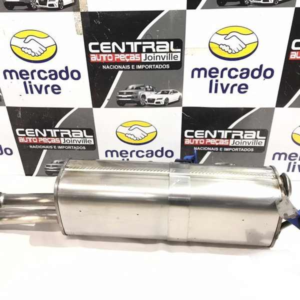 Silencioso Abafador Traseiro Escapamento C4 Lounge Thp 2018