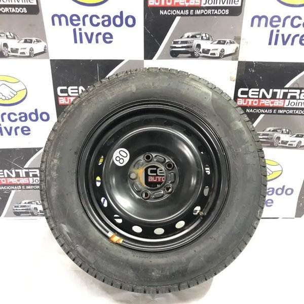Estepe Roda C/ Pneu 205/65 R15 15 Renault Fluence 2016 2017 Preto