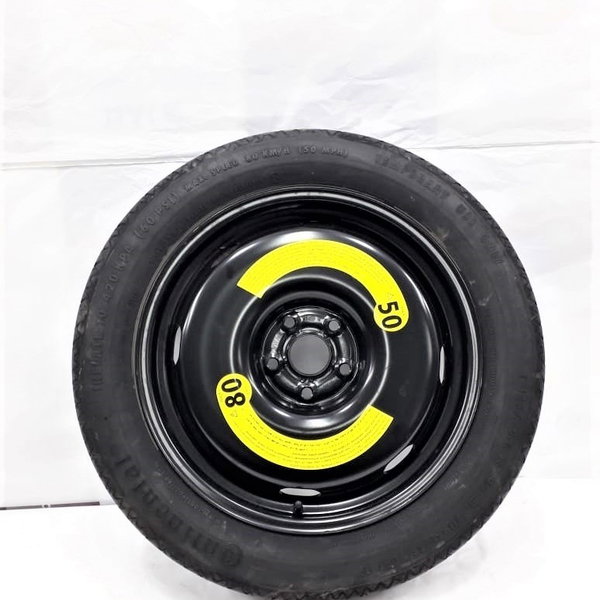 Estepe Continental Audi Q3 T 145/80 R18 2014 2015  Preto