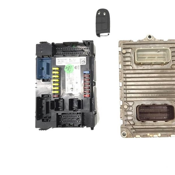 Kit Chave Módulo Code Injeção Jeep Compass Flex 2017 Baixado