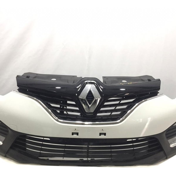 Parachoque Dianteiro Renault Captur 2017 2018 2019 Detalhe Branco
