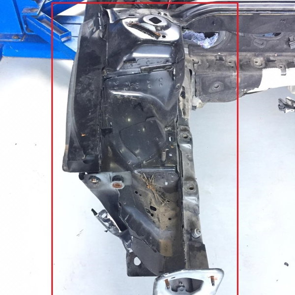 Longarina Caixa Roda Direita Ford Fusion 2018 2019