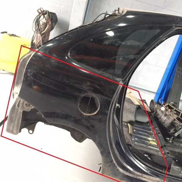Lateral Traseira Direita Xsara Picasso 2008 2009 2010 2011