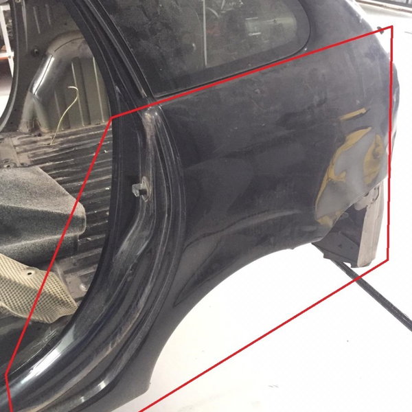Lateral Traseira Esquerda Xsara Picasso 2008 2009 2010 2011