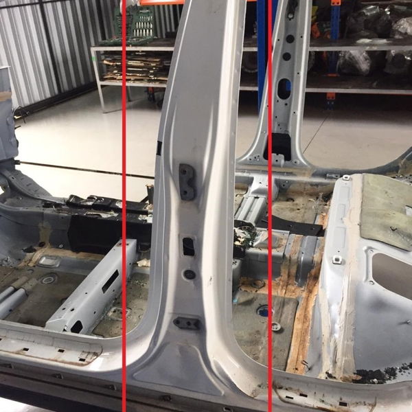 Coluna Central T Lateral Esquerda New Tucson 2017 2018 2019