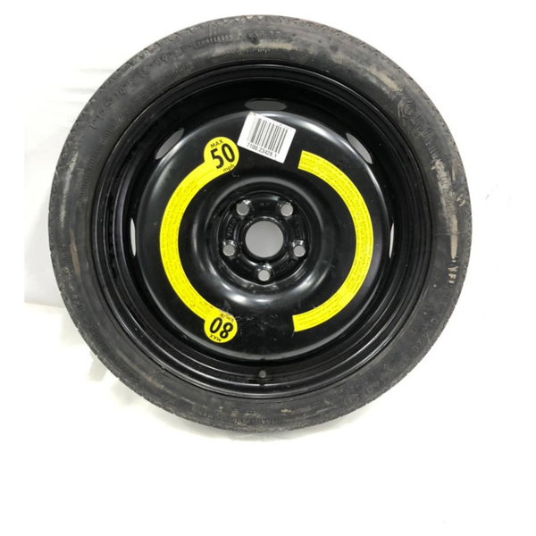 Estepe Continental 125/70 R18 Audi A3 Sportback 2008 Preto