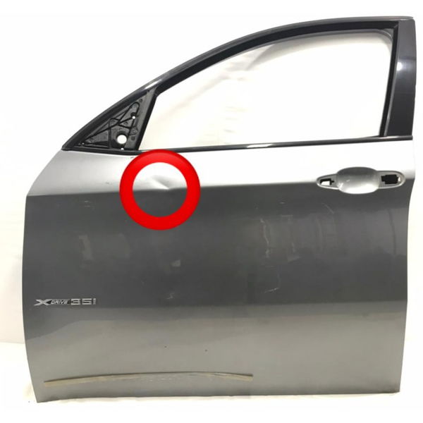 Porta Lata Dianteira Esquerda Bmw X6 2013 Detalhe