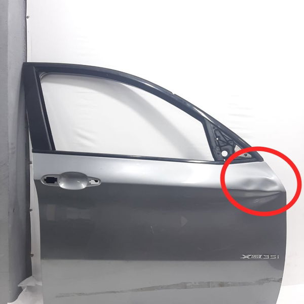 Porta Lata Dianteira Direita Bmw X6 3.0 2013 Detalhe