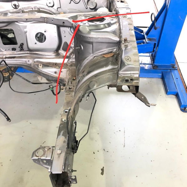Longarina Lado Esquerdo Mercedes A200 2014