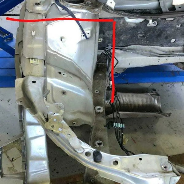 Longarina Lado Direito Honda Civic 2014 2015