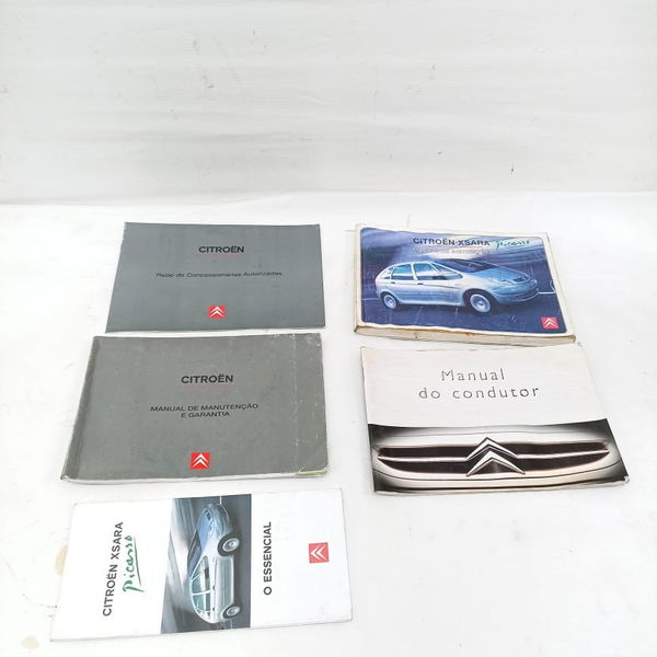 Manual Proprietário Citroen Picasso Xsara 2003 2004