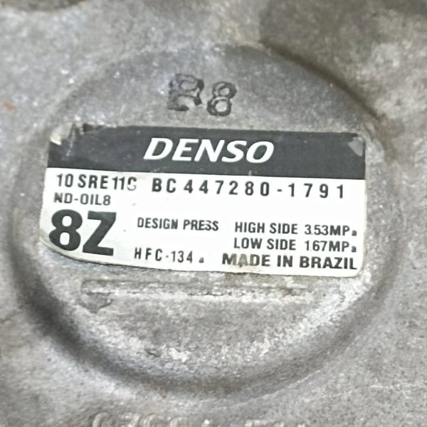 Compressor Ar Condicionado Honda Civic 2.0 2014