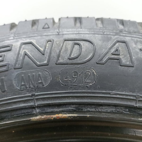 Estepe 125/70 R15  Honda Civic 2014 Preto
