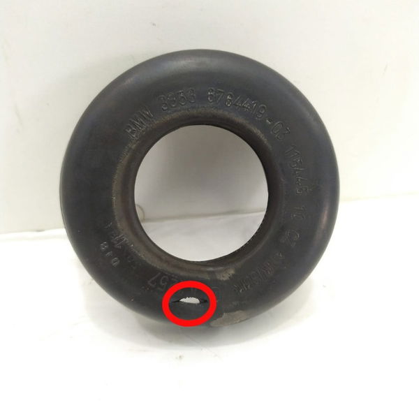 Calço Mola Traseiro Direito Bmw X1 2013 2.0 Aspirada Detalhe