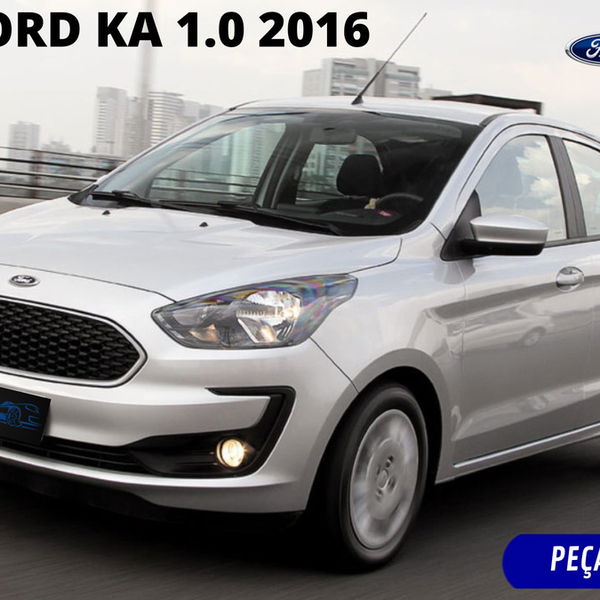 Grade Do Parachoque Dianteiro Com Detalhe Ford Ka 1.0 2016