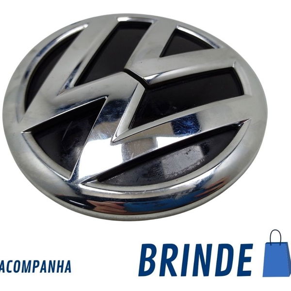 Emblema Logo Da Tampa Traseira Volkswagen Gol 1.0 2017