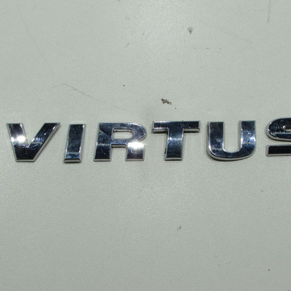 Emblema Escrita Tampa Traseira Vw Virtus 2019