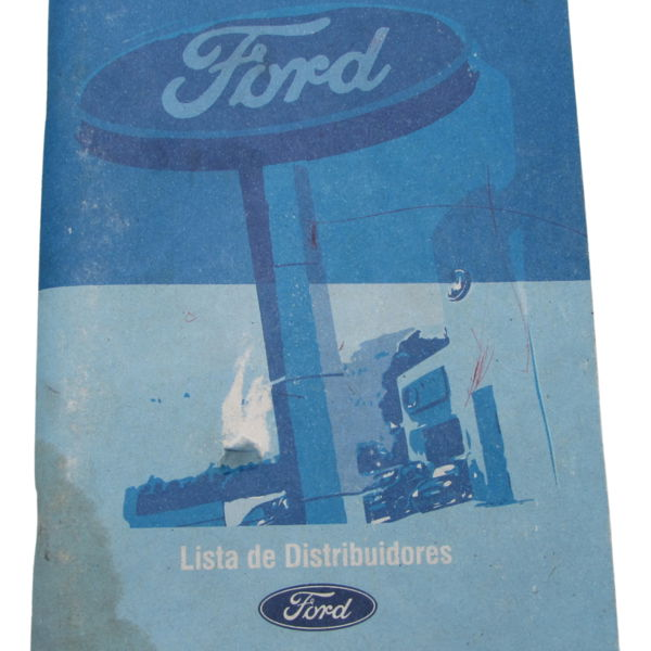 Manual Lista De Distribuidores Ford Original