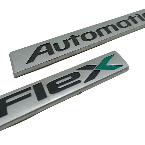 Emblema Automatic Flex Tampa Traseira Hb20 1.6 2014