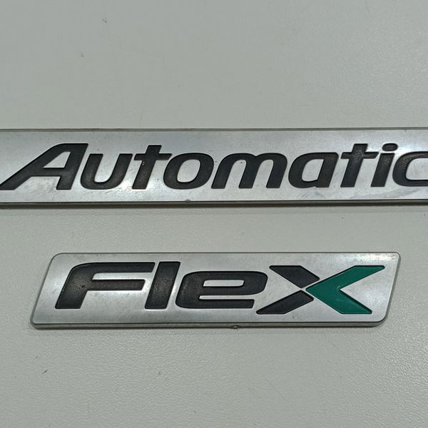 Emblema Automatic Flex Tampa Traseira Hb20 1.6 2014