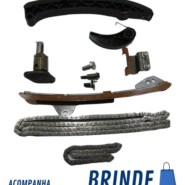 Guia Kit Corrente Do Motor Toyota Corolla 2.0