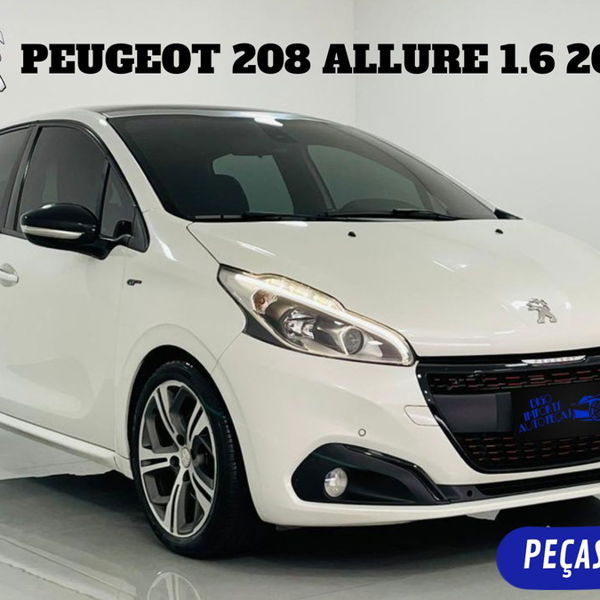 Cortina Do Teto Panoramico Peugeot 208 Allure 1.6 2017