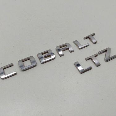 Escrita Logo Da Tampa Traseira Chevrolet Cobalt 1.8 Ltz 2015