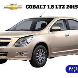 Escrita Logo Da Tampa Traseira Chevrolet Cobalt 1.8 Ltz 2015