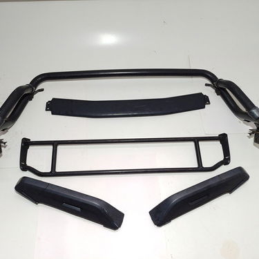 Kit Travessa Aluminio Rack De Teto Fiat Toro 1.8 2020