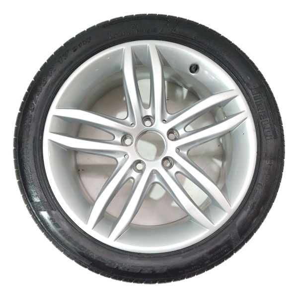 Roda De Liga Aro 17 Pneu 225 45 Mercedes C180 2013