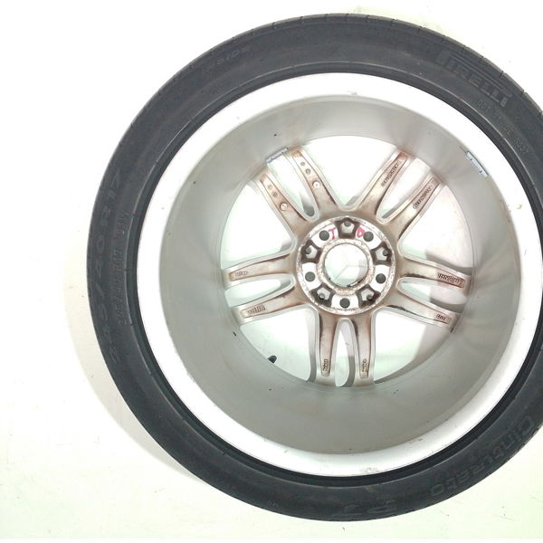 Roda De Liga Aro 17 Pneu 245 40 Mercedes C180 2013