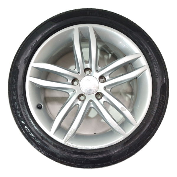 Roda De Liga Aro 17 Pneu 225 45 Mercedes C180 2013