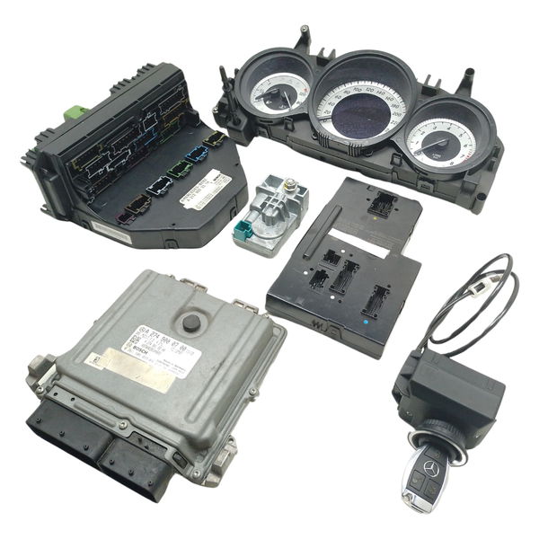 Kit Code Injeção Com Chave Mercedes C180 1.6 Coupe 2013