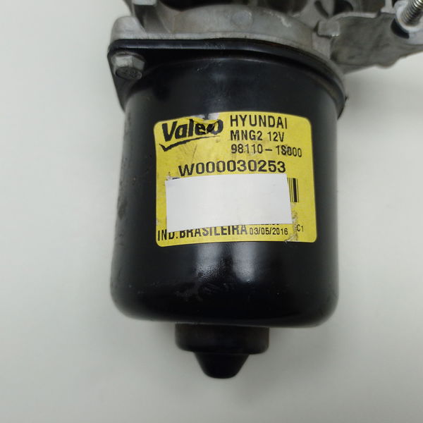 Motor Do Limpador Parabrisa Hyundai Hb20 2014 2018