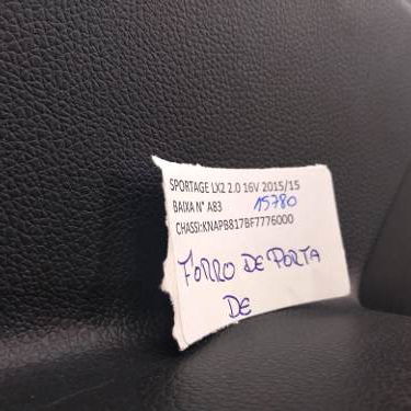 Forro De Porta Dianteira Esquerda Sportage Lx2 2015 15780