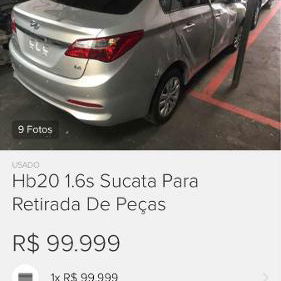 Botão Trip Hb20 Sedan 2016/7861