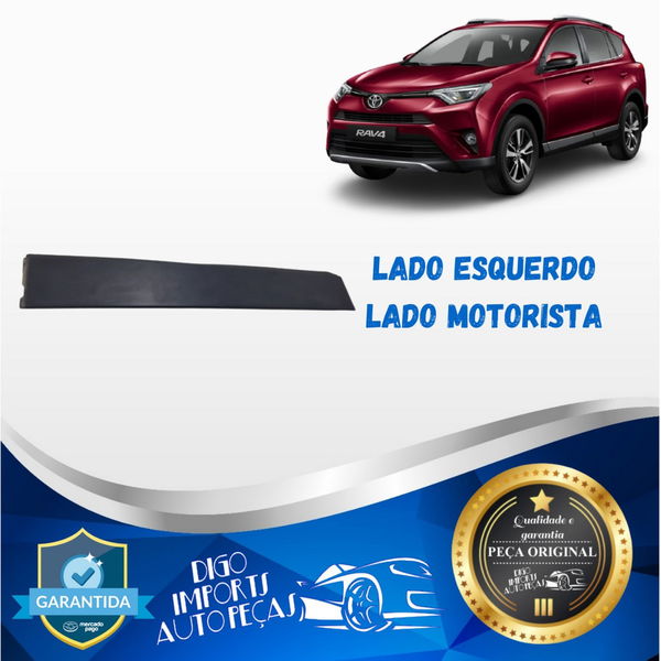 Friso Moldura Porta Traseira Esquerda Rav4 2015/ 25074001