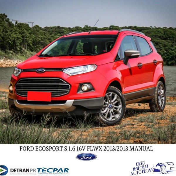 Manivelas Traseiras Ecosport 1.6 2013. 34755001