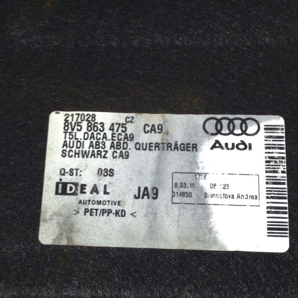 Acabamento Forro Porta Mala Audi A3 1.4 2015 8v5863475