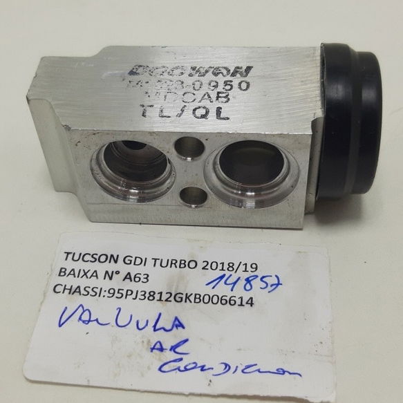 Valvula Do Ar Condicionado Tucson Gdi 2019/ 25850 Original