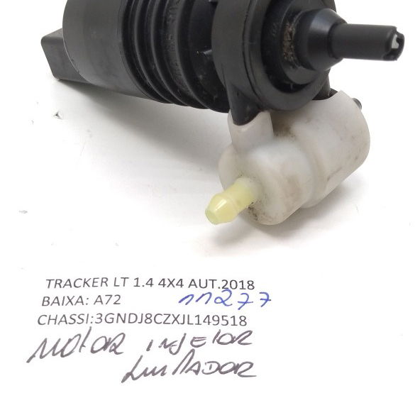 Motor Injetor Do Limpador Tracker Lt 2018/ 11277