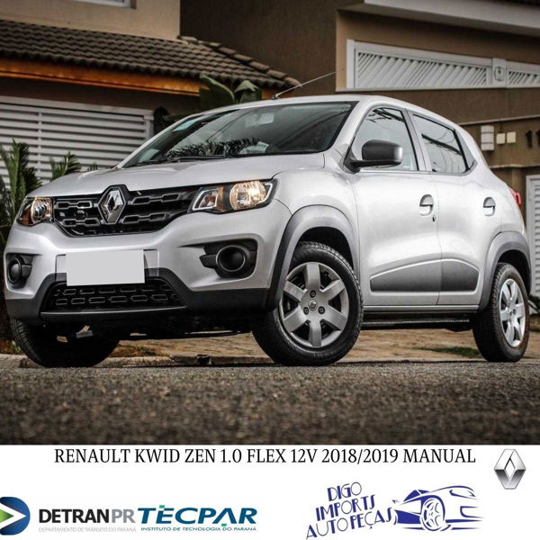 Parachoque Traseiro Com Detalhe Kwid 1.0 2019 34416001