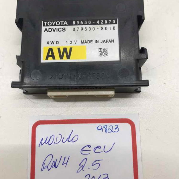 Módulo Ecu Rav4 2014/4x4-2.5-9823