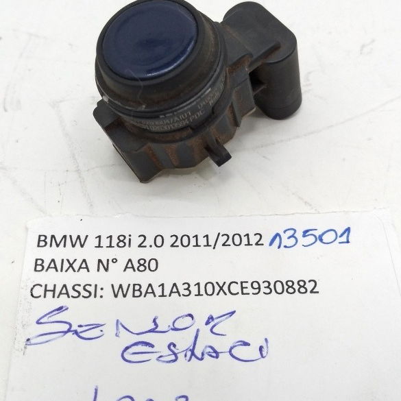 Sensor De Estacionamento Traseiro Bmw 118i 2012/ 13501