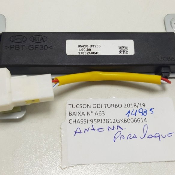 Antena Do Parachoque Tucson Gdi 2019/ 14935