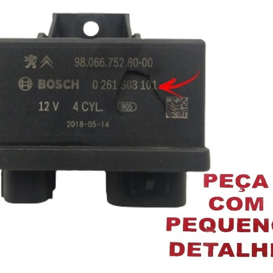 Módulo Relé Ventoinha C/detalhe Citroen C3 Aircross 17862001