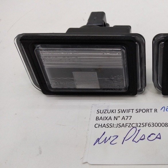 Luz De Placa Suzuki Swift Sport R/ 12953
